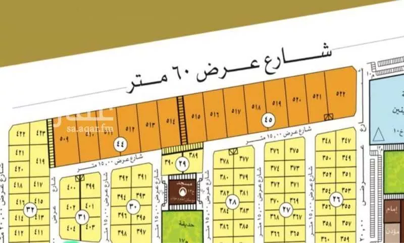 أرض للإيجار في شارع عبدالله بن العاص, حي العروبة, مدينة الدمام, المنطقة الشرقية 1 صورة