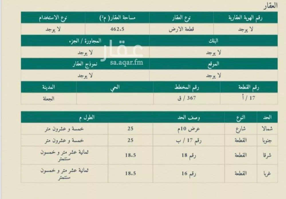 أرض للبيع في مدينة الجعله, منطقة القصيم 1 صورة