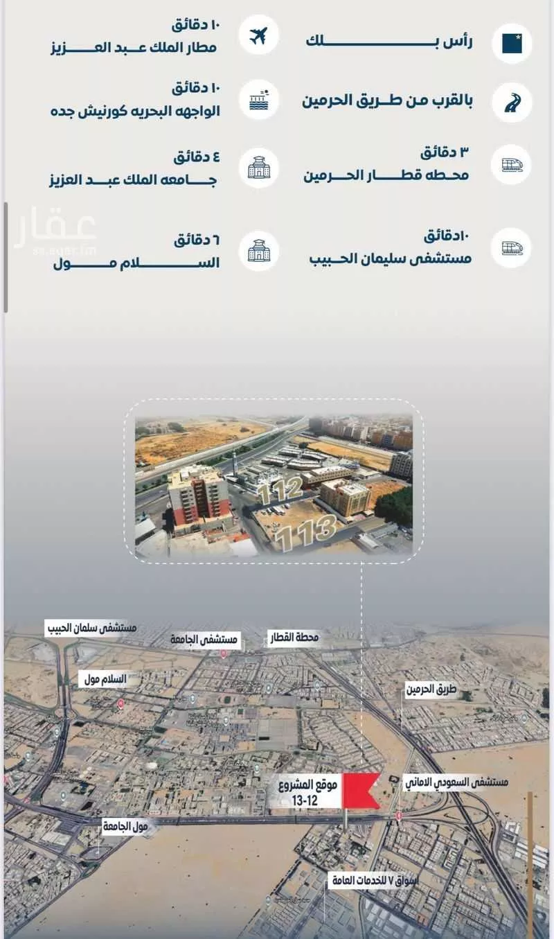 شقة للبيع في شارع ابن الشرف, حي الجامعة, مدينة جدة, منطقة مكة المكرمة 1 صورة