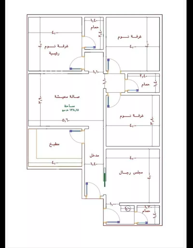 شقة للبيع في شارع الامير عبدالمجيد, حي الصواري, مدينة جدة, منطقة مكة المكرمة 1 صورة