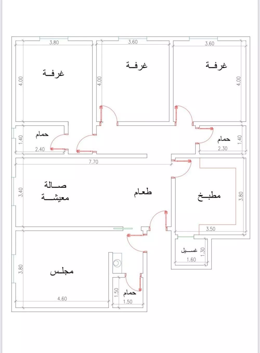 شقة للبيع في شارع طريق الملك فهد فرعي, حي النزهة, مدينة جدة, منطقة مكة المكرمة 1 صورة