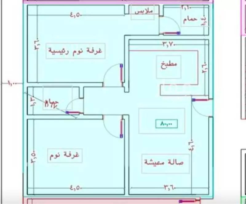 شقة للبيع في شارع عبدربه بن حق, حي النزهة, مدينة جدة, منطقة مكة المكرمة 1 صورة