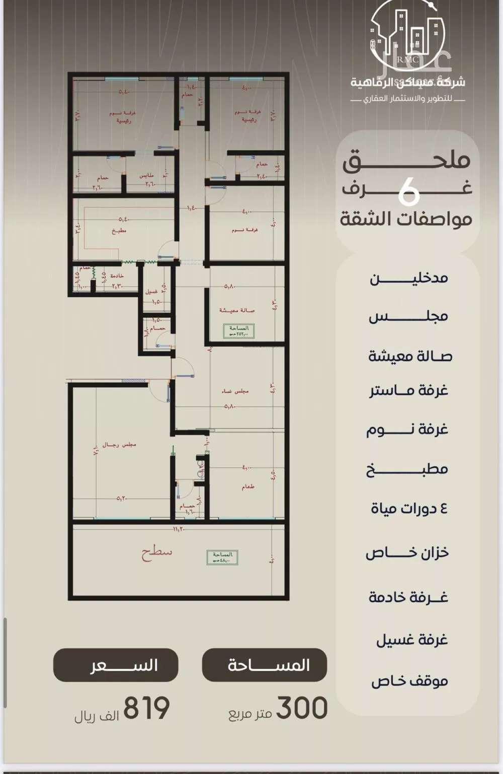 شقة للبيع في شارع ظعفرانه, حي النزهة, مدينة جدة, منطقة مكة المكرمة 1 صورة
