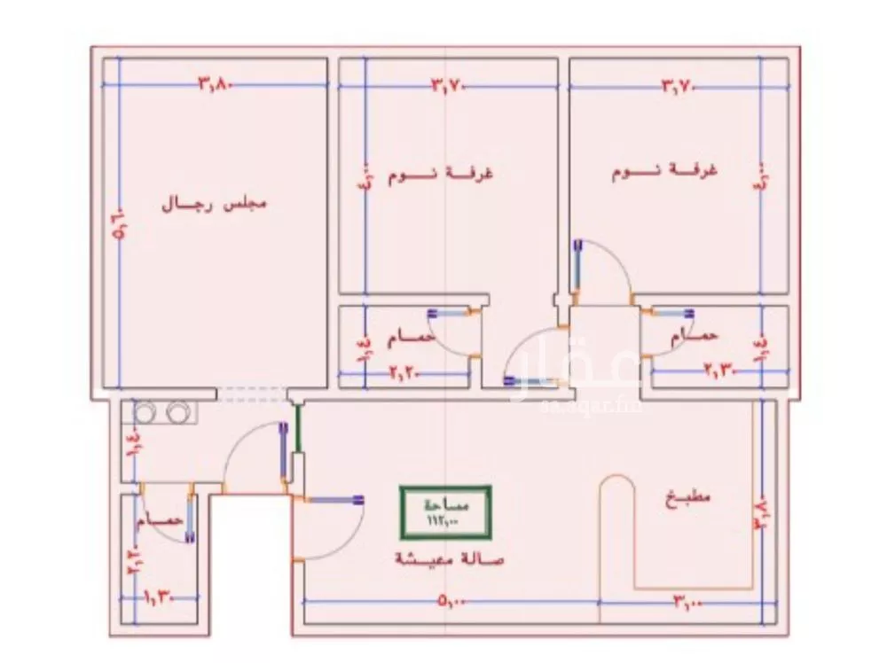 شقة للبيع في شارع الامير عبدالمجيد, حي الصواري, مدينة جدة, منطقة مكة المكرمة 1 صورة