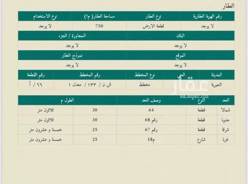 أرض للبيع في النعيرية ، النعيرية 1 صورة