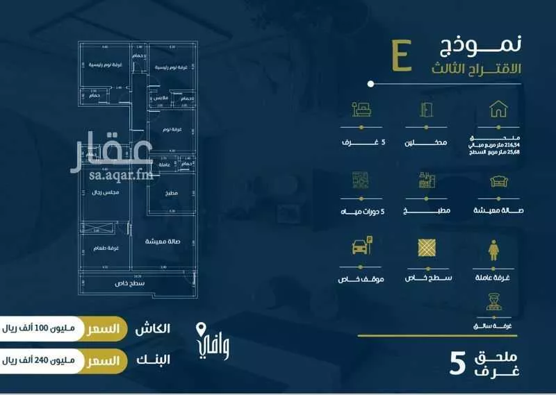 شقة للبيع في شارع الامام مالك, حي الروضة, مدينة جدة, منطقة مكة المكرمة 1 صورة