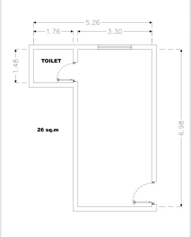 مكتب تجاري للإيجار في شارع بشار بن برد ، حي العليا ، الهفوف‎ ، الاحساء 1 صورة