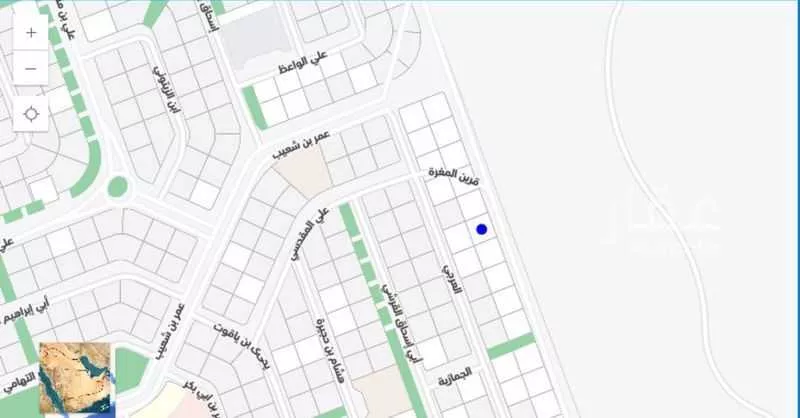 أرض للبيع في شارع عبيد ابن ابي مريم, حي الريان, مدينة جدة, منطقة مكة المكرمة 1 صورة