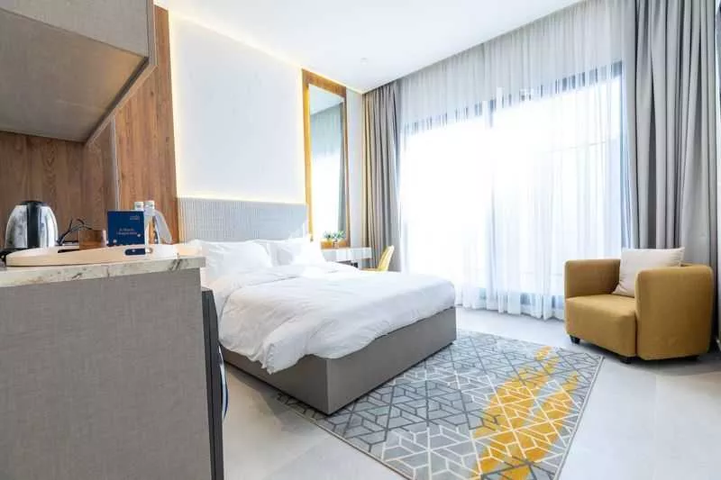 شقة مفروشة للحجز في شارع زينب بنت جحش ، حي الروضة ، الرياض ، منطقة الرياض 1 صورة