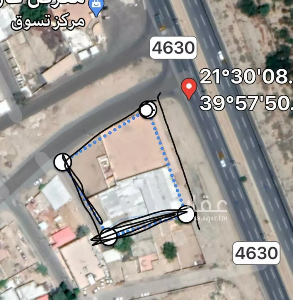 أرض للبيع في شارع طريق الجعرانة, حي اليمامة, مدينة مكة المكرمة, منطقة مكة المكرمة 1 صورة