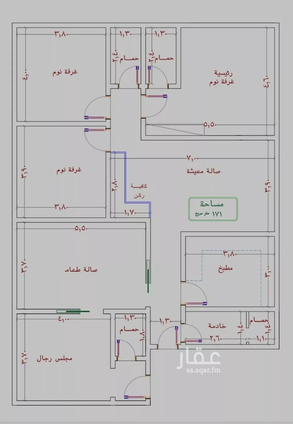 شقة للبيع في شارع التونس, حي النزهة, مدينة جدة, منطقة مكة المكرمة 1 صورة