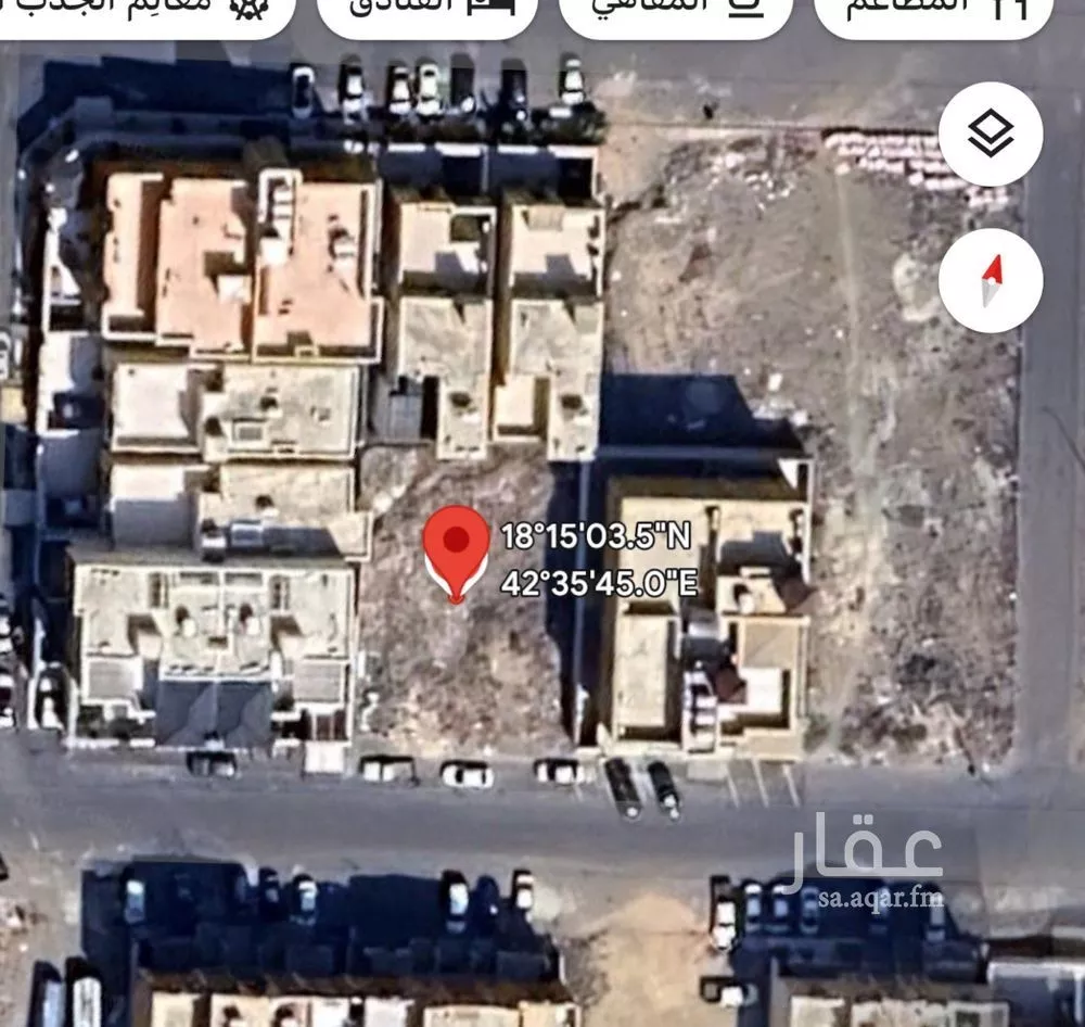 أرض للبيع في شارع المحاله, حي الروابي, مدينة ابها, منطقة عسير 1 صورة