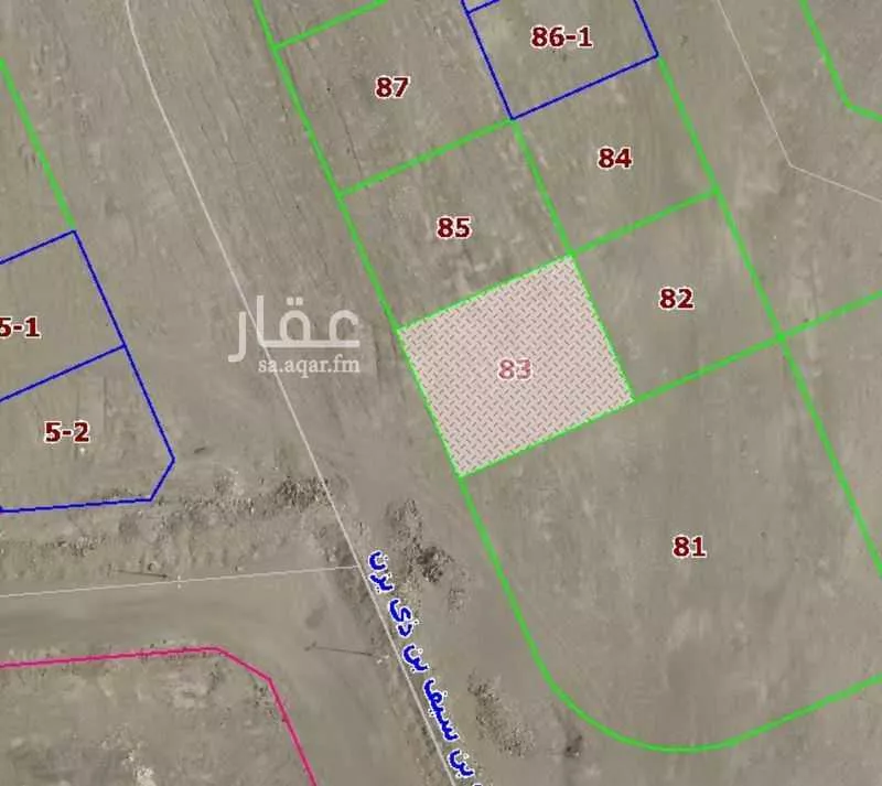 أرض للإيجار في شارع زرعه بن سيف بن ذي يزن, حي الملك فهد, مدينة المدينه المنوره, منطقة المدينة المنورة 1 صورة
