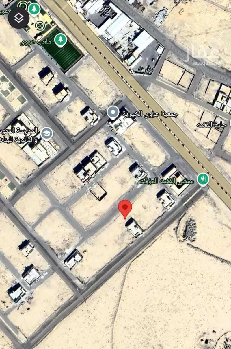 أرض للبيع في حي مخطط 908, مدينة عروى, منطقة الرياض 1 صورة