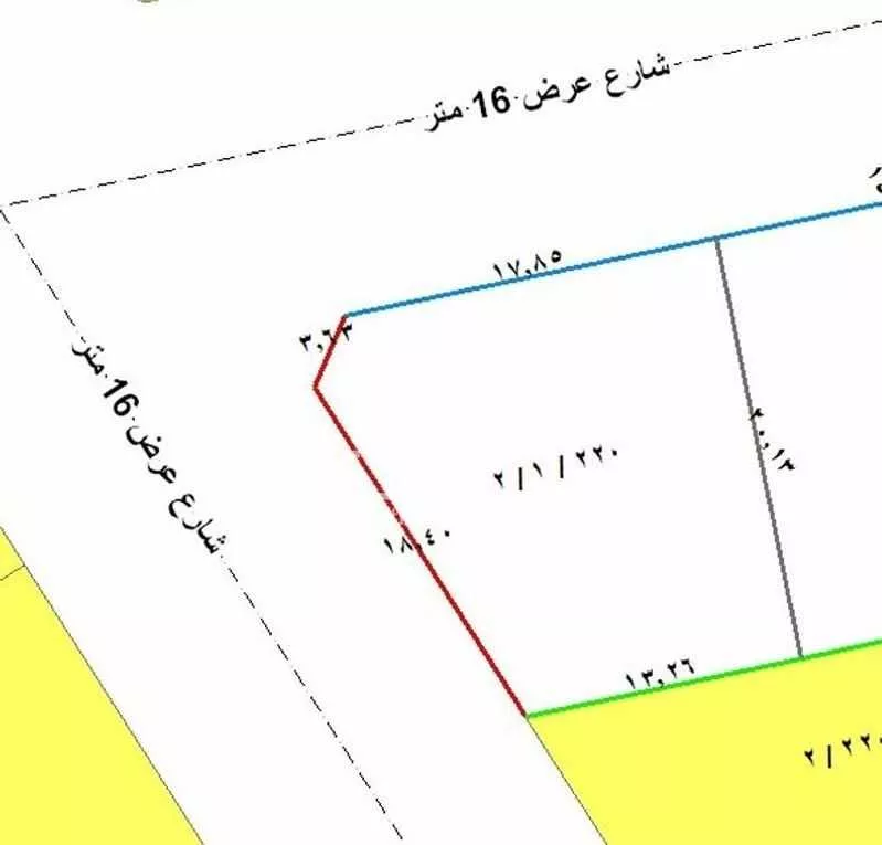 أرض للبيع في مدينة القطيف, المنطقة الشرقية 1 صورة