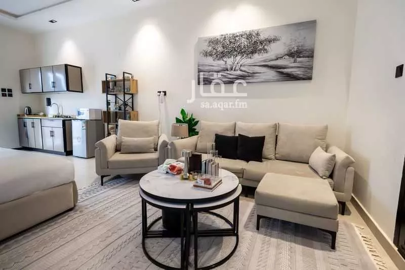 استديو مفروش للحجز في شارع أرطاة بن كعب, العقيق, الرياض 1 صورة