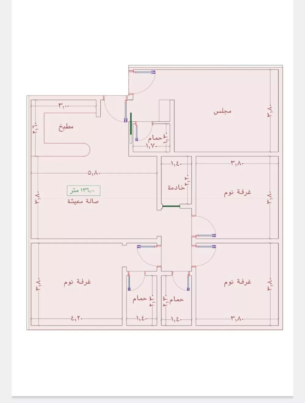 شقة للبيع في شارع السامر, حي الواحة, مدينة جدة, منطقة مكة المكرمة 1 صورة
