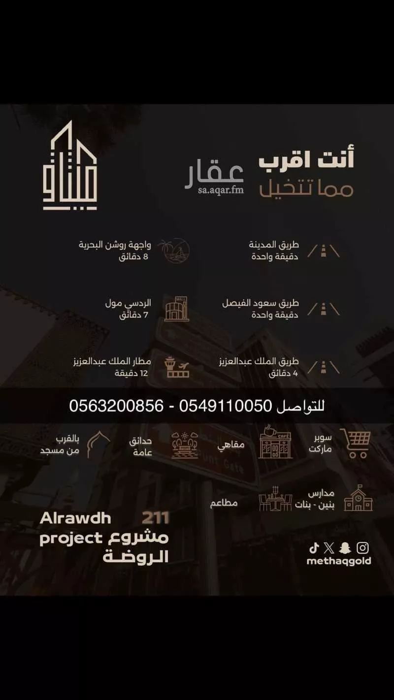 شقة للبيع في شارع احمد المشهدي, حي الروضة, مدينة جدة, منطقة مكة المكرمة 1 صورة