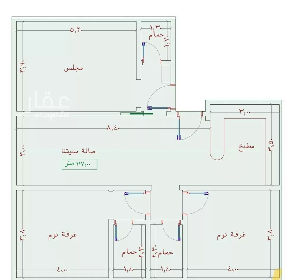 شقة للبيع في شارع السامر, حي الواحة, مدينة جدة, منطقة مكة المكرمة 1 صورة