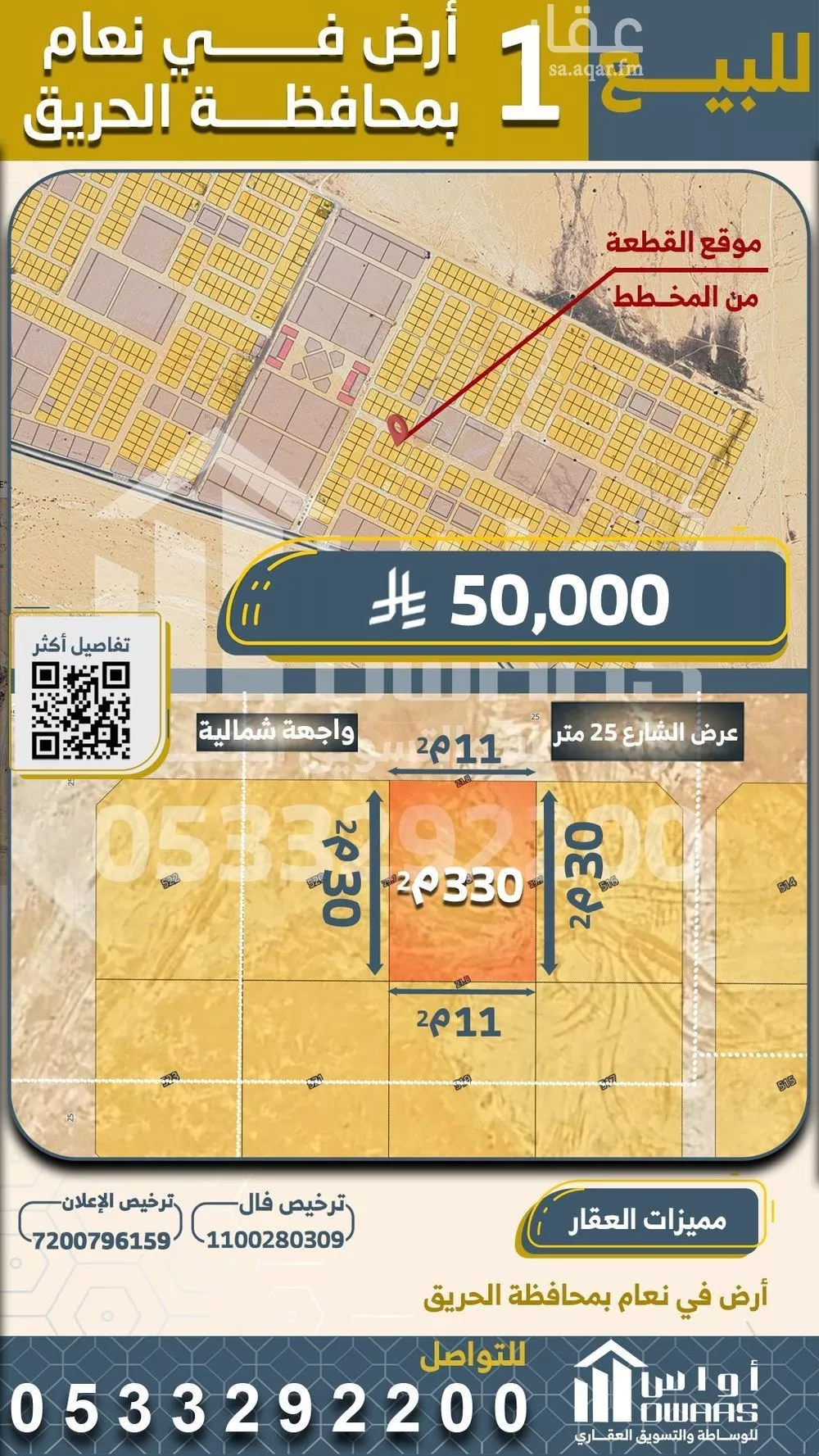 أرض للبيع في حي الهدية, مدينة الحريق - الحريق, منطقة الرياض 1 صورة