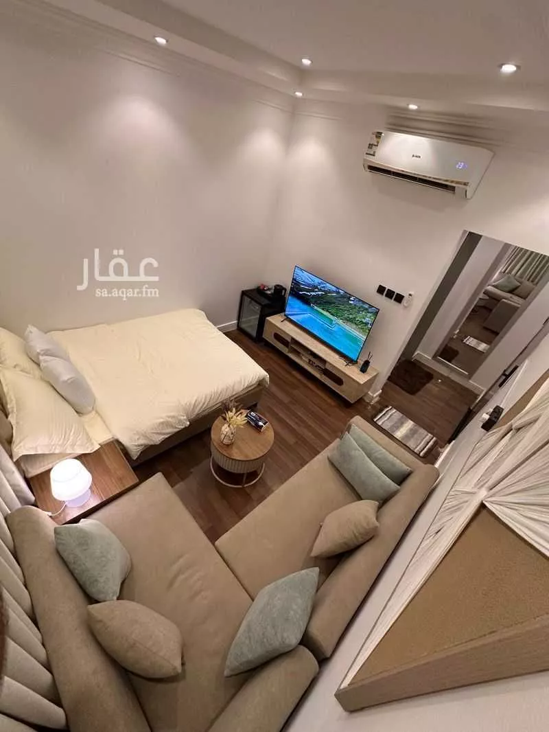 استديو مفروش للحجز في شارع بكر بن سوادة ، حي النرجس ، الرياض ، منطقة الرياض 1 صورة