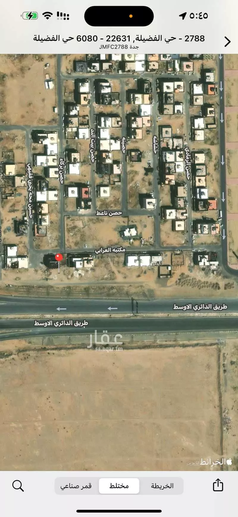 أرض للبيع في طريق الدائري الاوسط ، حي الفضيلة ، جدة ، جدة 1 صورة