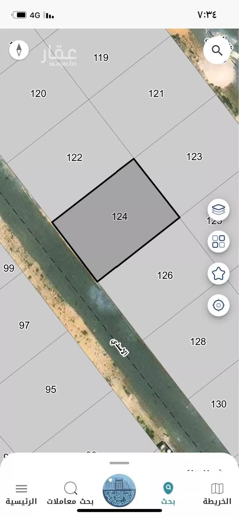 أرض للبيع في شارع الاسدي, حي الأنوار, مدينة الدمام, المنطقة الشرقية 1 صورة