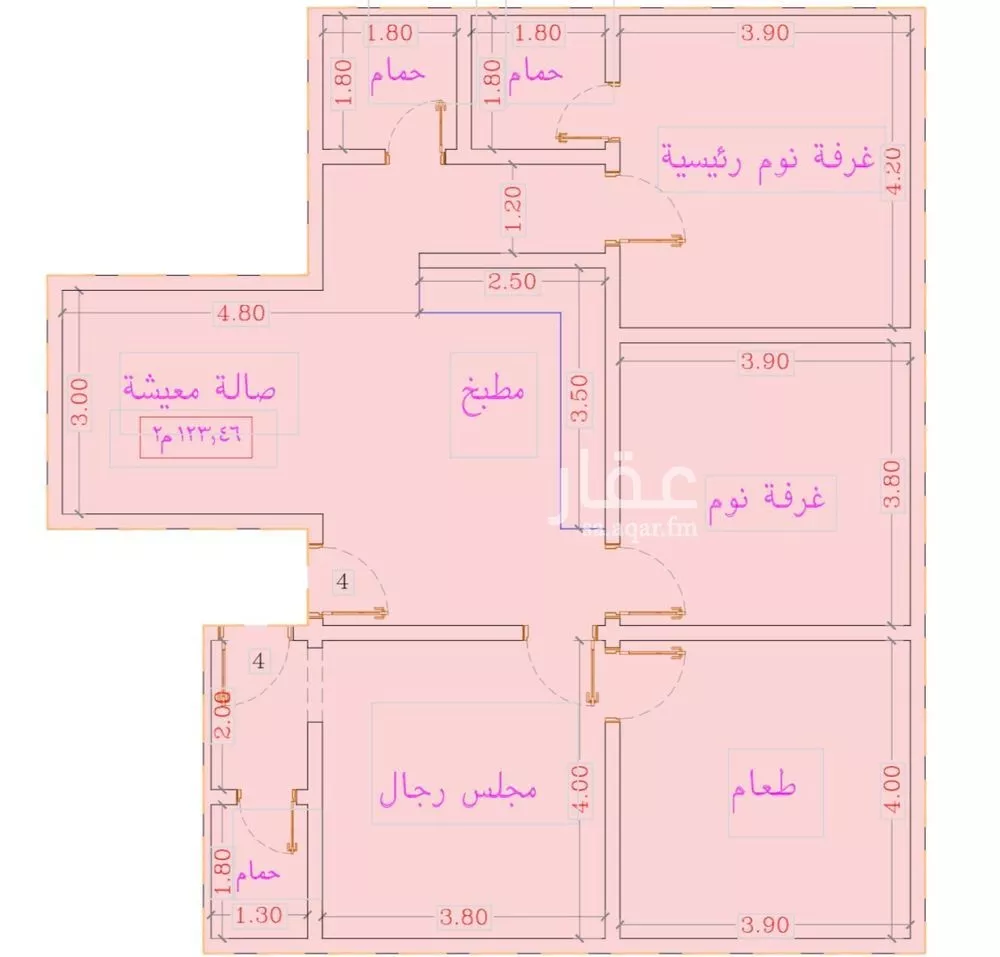 شقة للبيع في شارع الحوايه, حي النزهة, مدينة جدة, منطقة مكة المكرمة 1 صورة