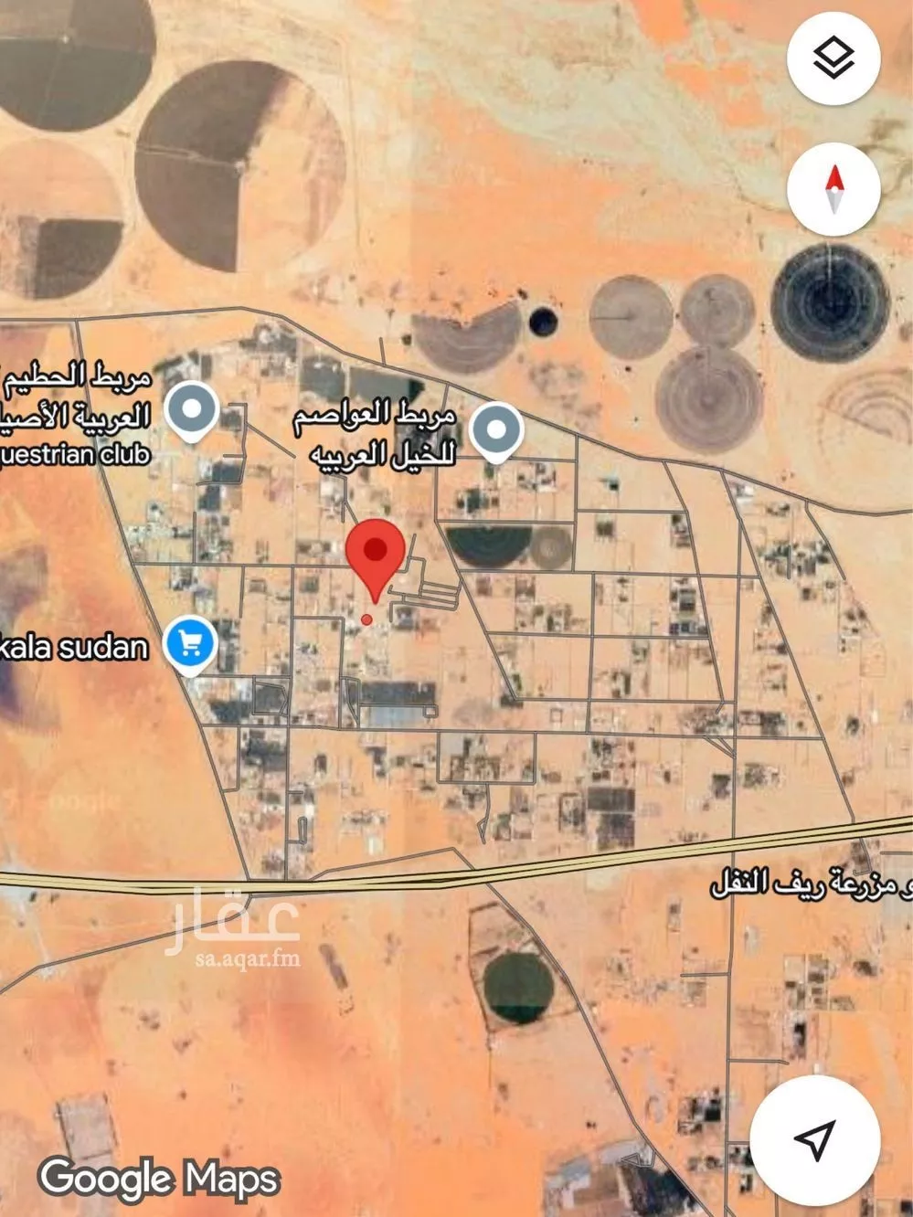 أرض للإيجار في حي الحزم والبطينه, مدينة الحزم والبطينه, منطقة الرياض 1 صورة