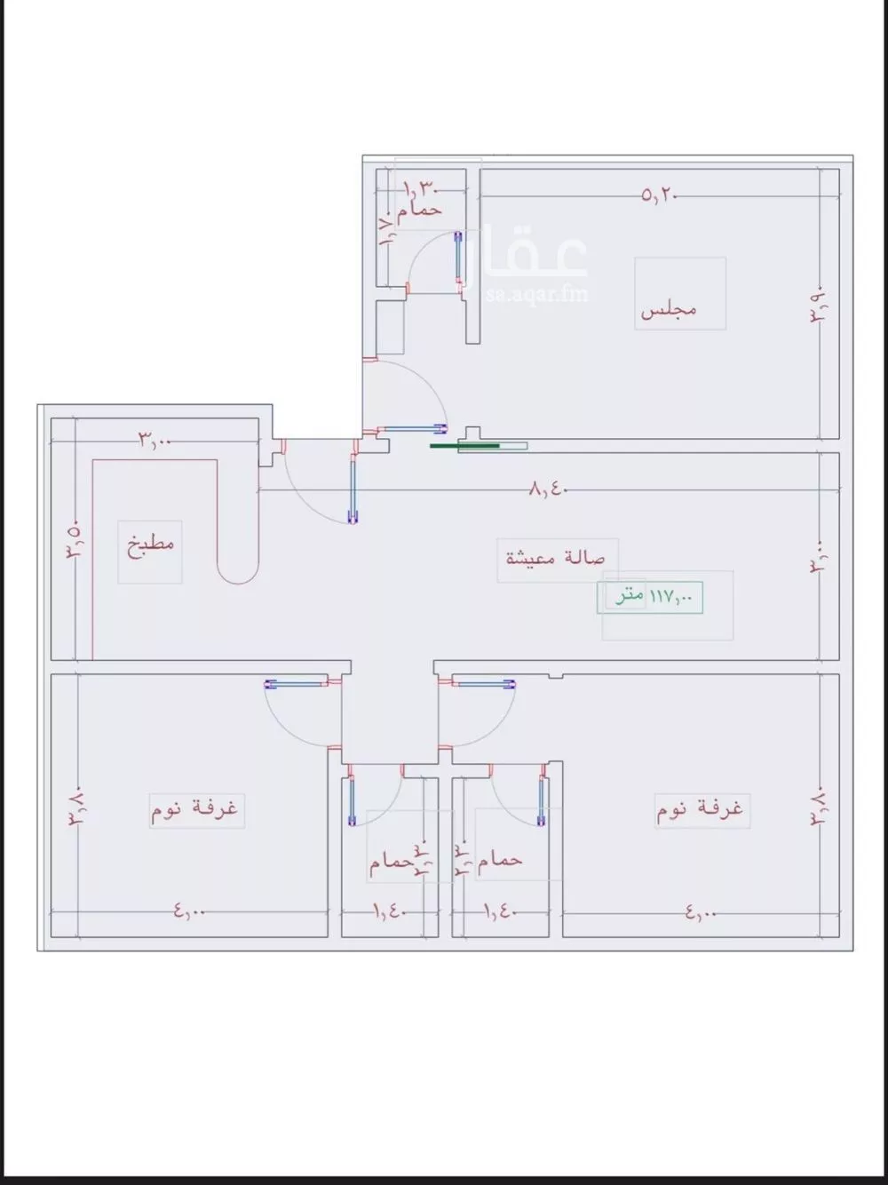 شقة للبيع في شارع السامر, حي الواحة, مدينة جدة, منطقة مكة المكرمة 1 صورة