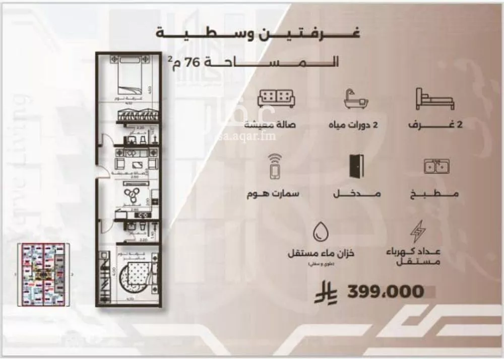 شقة للبيع في شارع ازدهار المعرفه, حي النهضة, مدينة جدة, منطقة مكة المكرمة 1 صورة