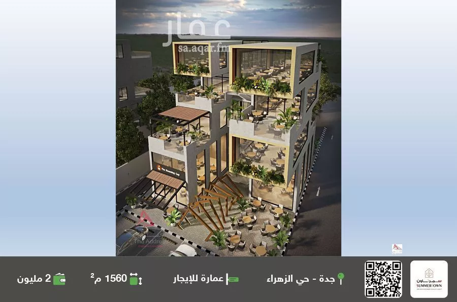 عمارة للإيجار في شارع حلمي كتبي, حي الزهراء, مدينة جدة, منطقة مكة المكرمة 1 صورة