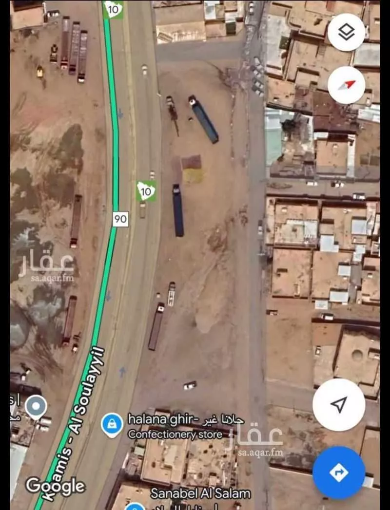 أرض للإيجار في شارع الخط العام, حي اللدام الشمالي, مدينة وادي الدواسر, منطقة الرياض 1 صورة