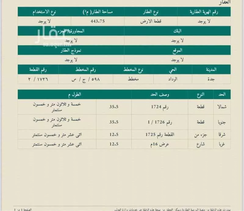أرض للبيع في الشفا ، الطائف 1 صورة