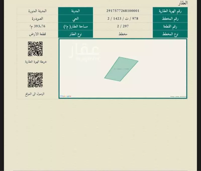 أرض للبيع في شارع رجاء بن الجلاس, حي الصويدرة, مدينة المدينة المنورة, منطقة المدينة المنورة 1 صورة