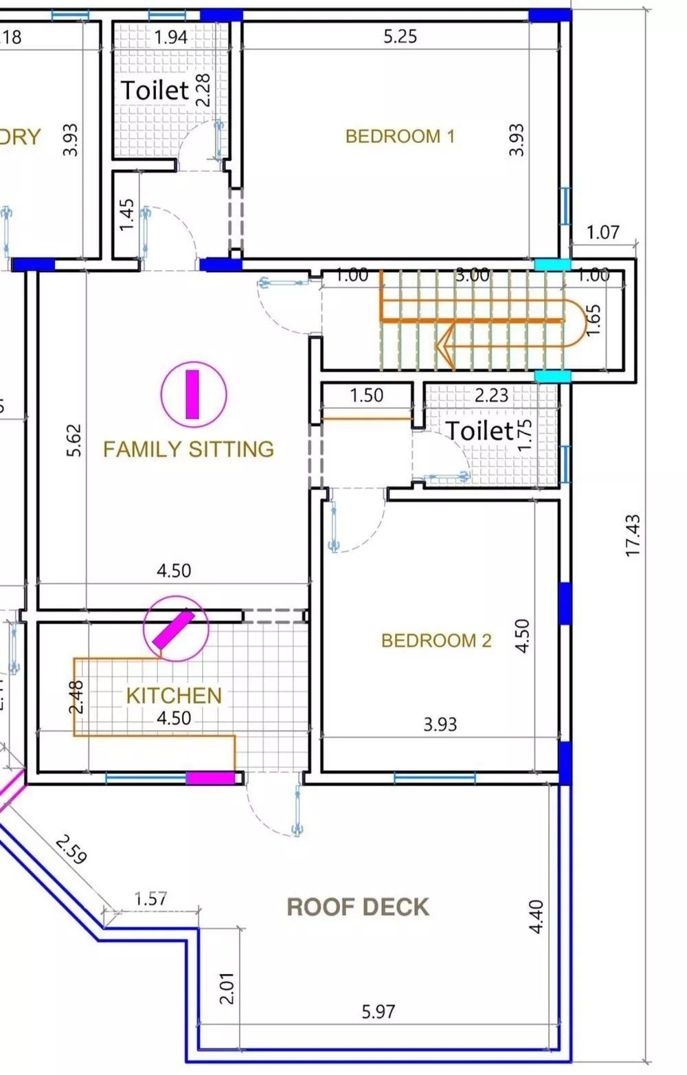 دور للإيجار في شارع الأمين البدراني, حي المصيف, مدينة الرياض, منطقة الرياض 1 صورة