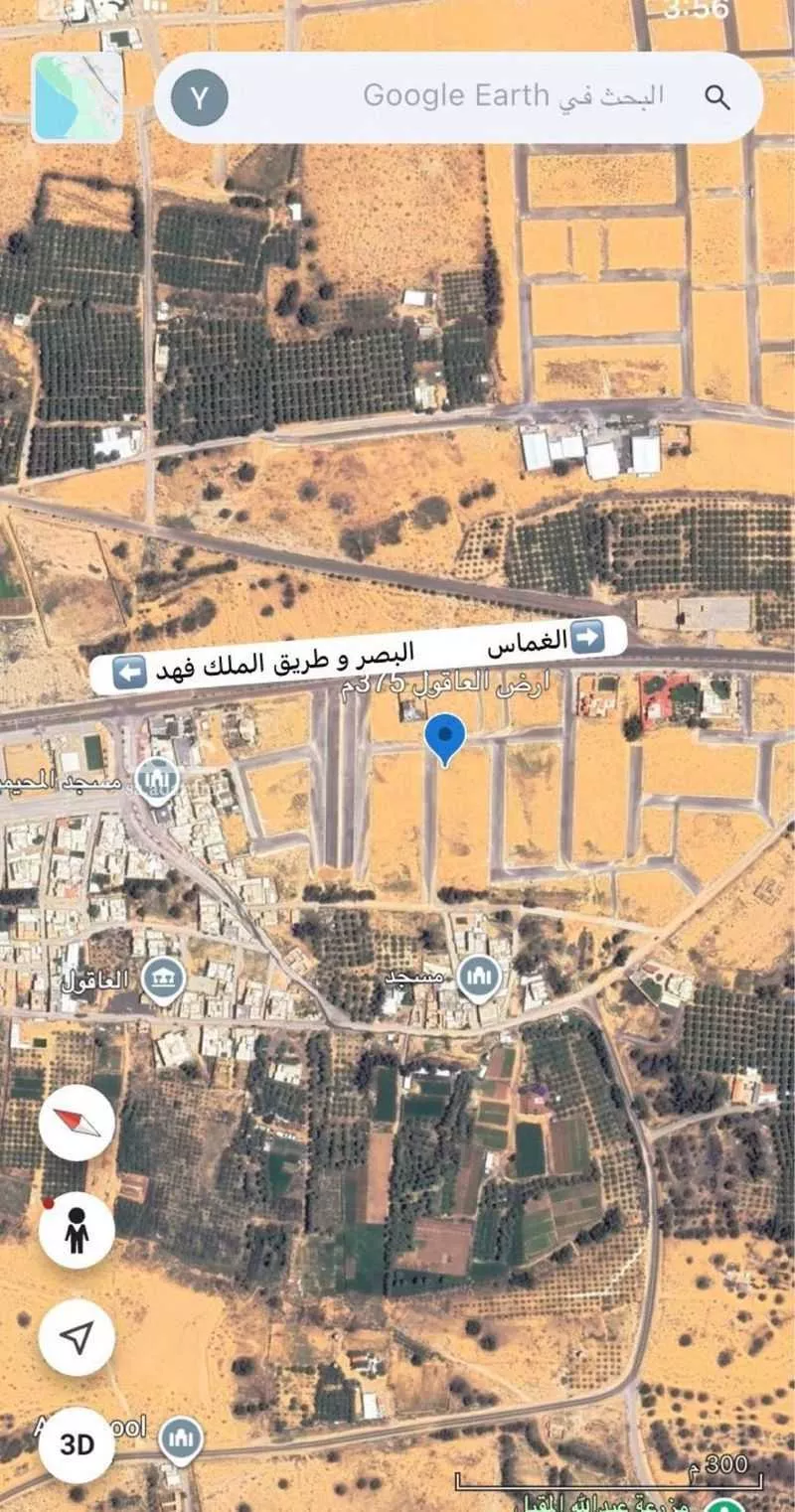 أرض للبيع في شارع العاقول, حي العاقول, مدينة البصر, منطقة القصيم 1 صورة