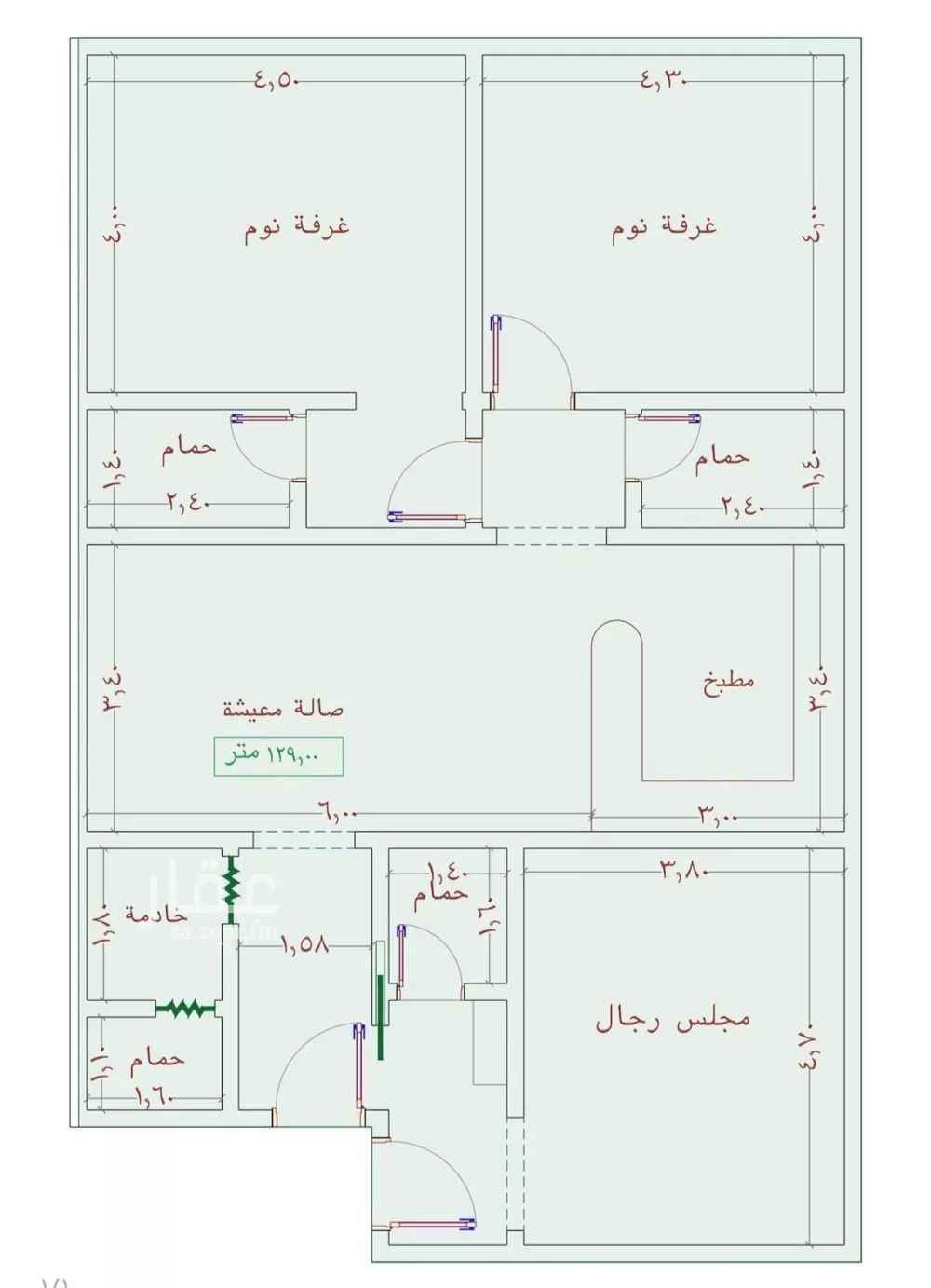 شقة للبيع في شارع عمر الخردلي, حي الجامعة, مدينة جدة, منطقة مكة المكرمة 1 صورة