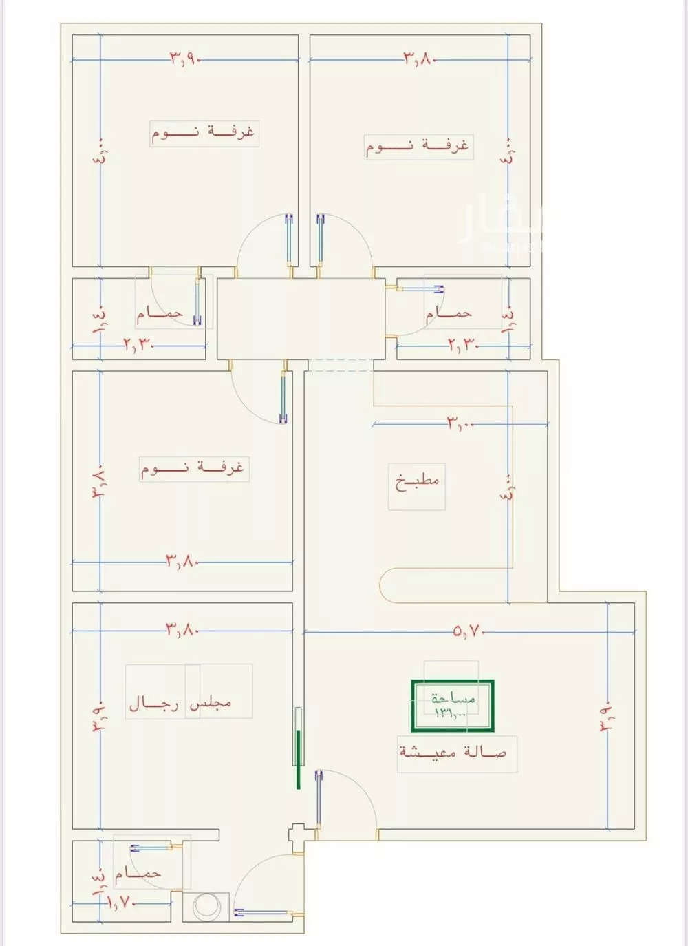شقة للبيع في شارع الامير عبدالمجيد, حي الصواري, مدينة جدة, منطقة مكة المكرمة 1 صورة