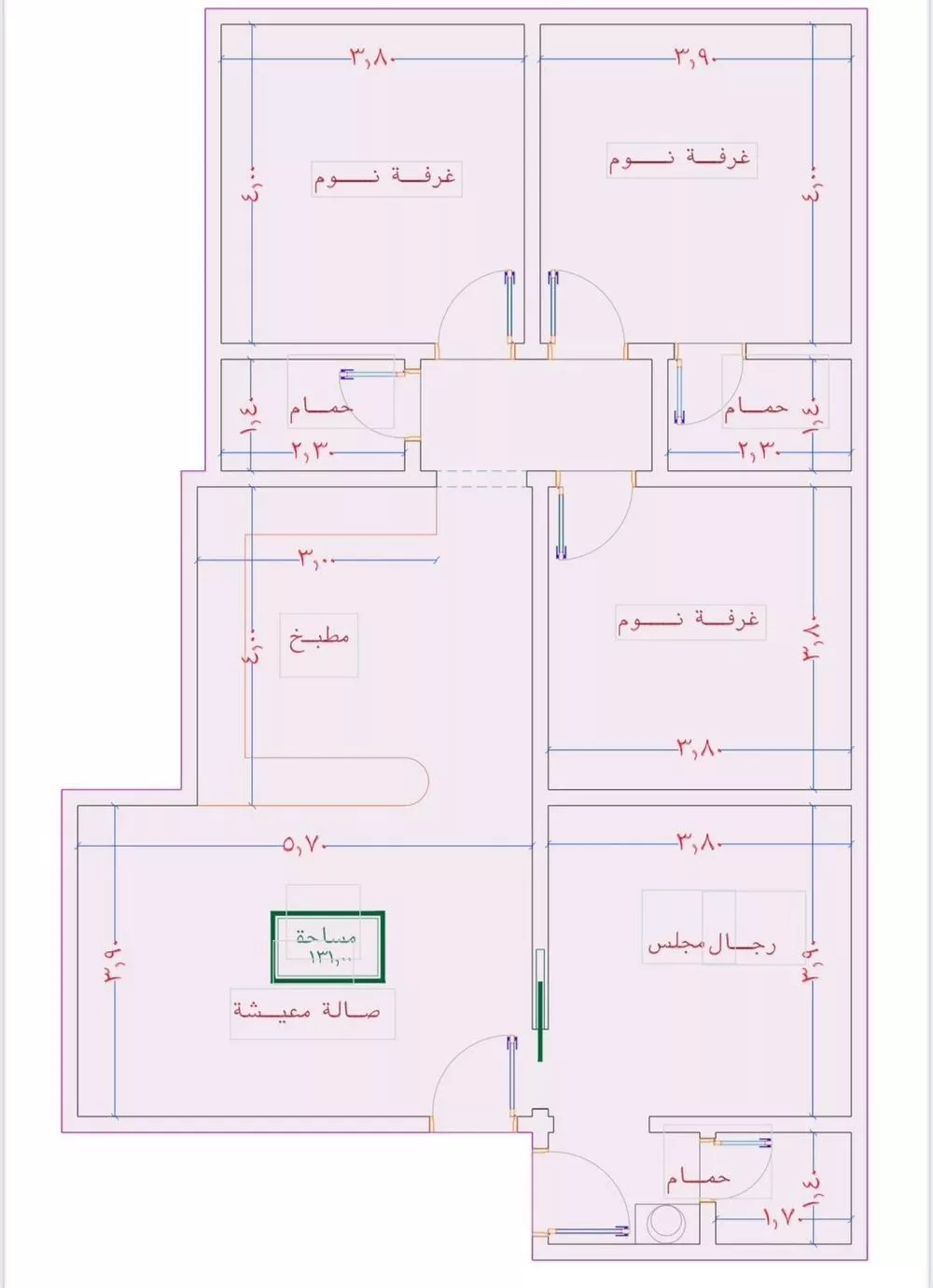 شقة للبيع في شارع الامير عبدالمجيد, حي الصواري, مدينة جدة, منطقة مكة المكرمة 1 صورة