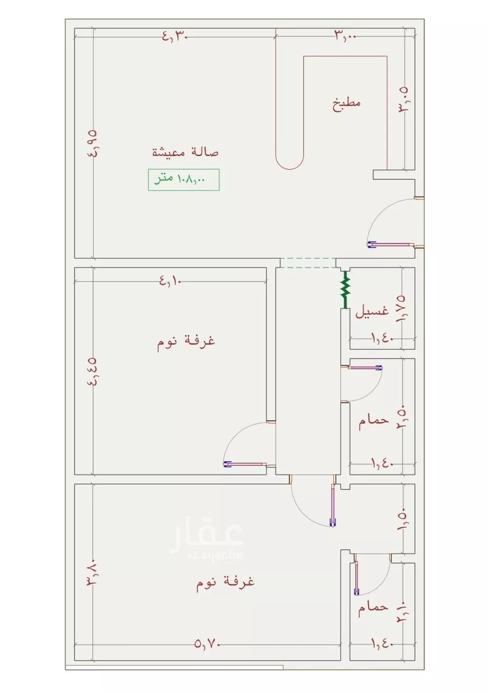 شقة للبيع في شارع عمر الخردلي, حي الجامعة, مدينة جدة, منطقة مكة المكرمة 1 صورة