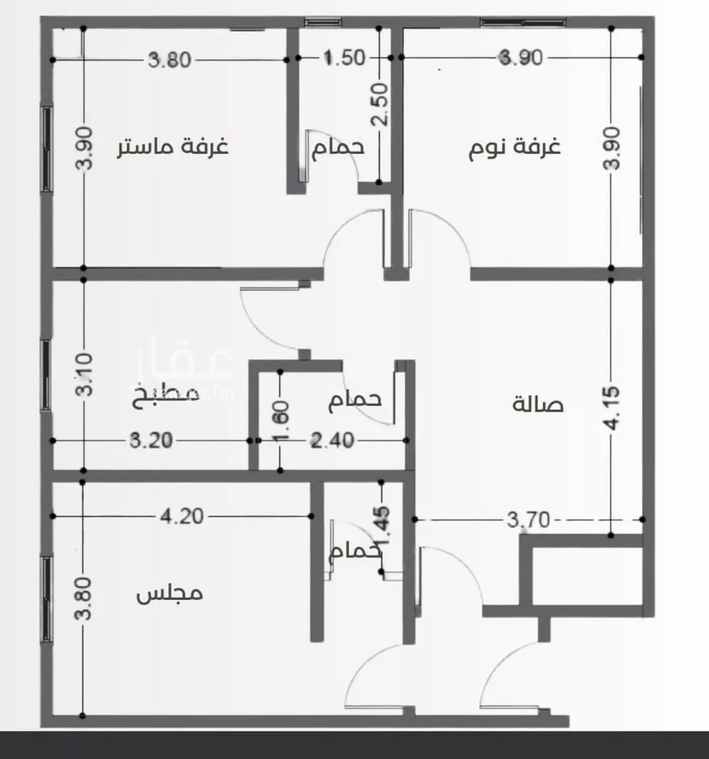 شقة للبيع في شارع عبدالرحمن الجرادي, حي النزهة, مدينة جدة, منطقة مكة المكرمة 1 صورة