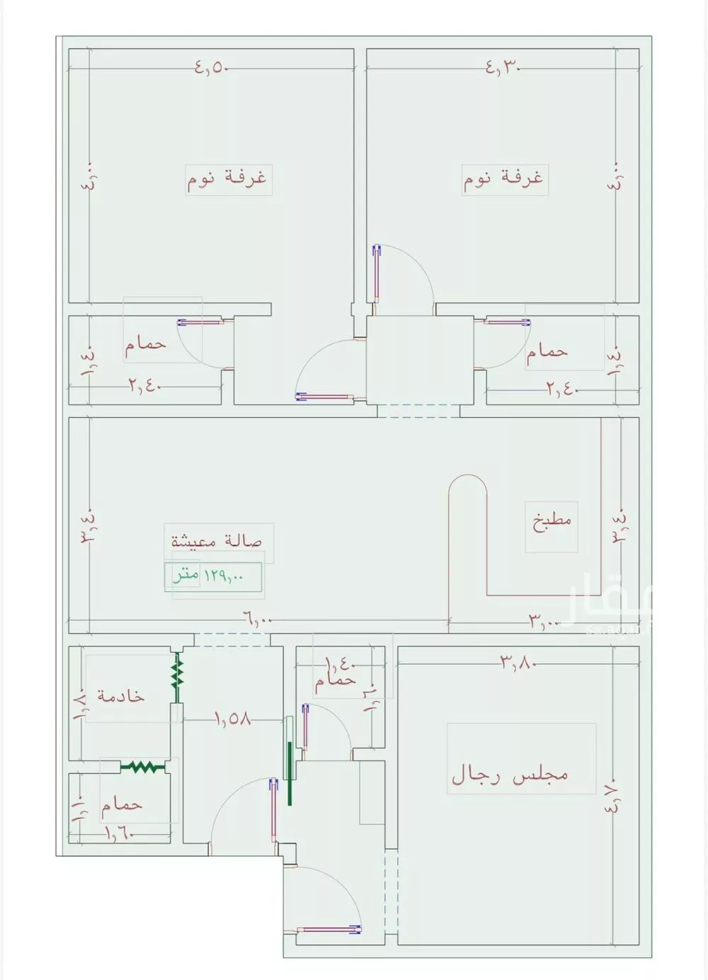 شقة للبيع في شارع عمر الخردلي, حي الجامعة, مدينة جدة, منطقة مكة المكرمة 1 صورة