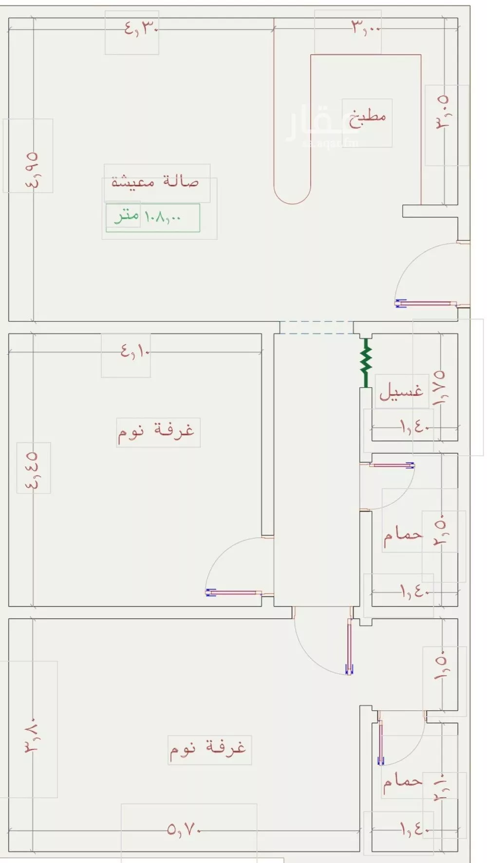 شقة للبيع في شارع عمر الخردلي, حي الجامعة, مدينة جدة, منطقة مكة المكرمة 1 صورة
