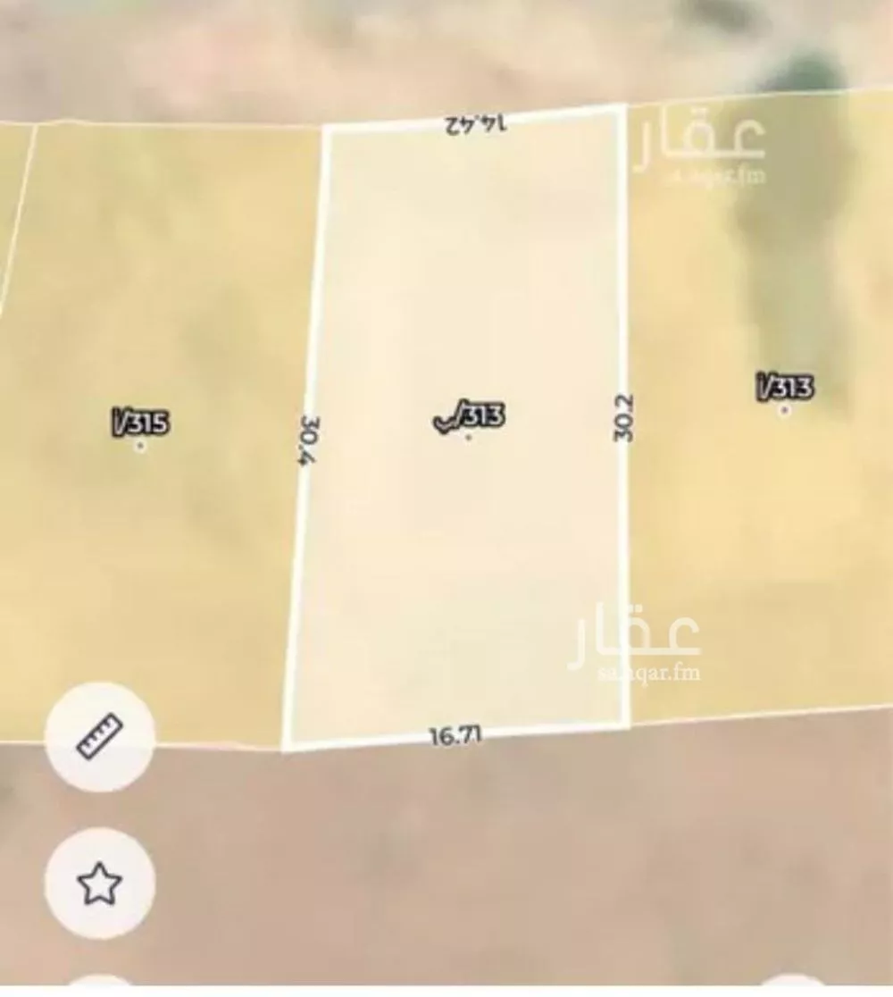 أرض للبيع في حي ظهره العودة غرب, مدينة امارة منطقة الرياض - الدرعيه, منطقة الرياض 1 صورة