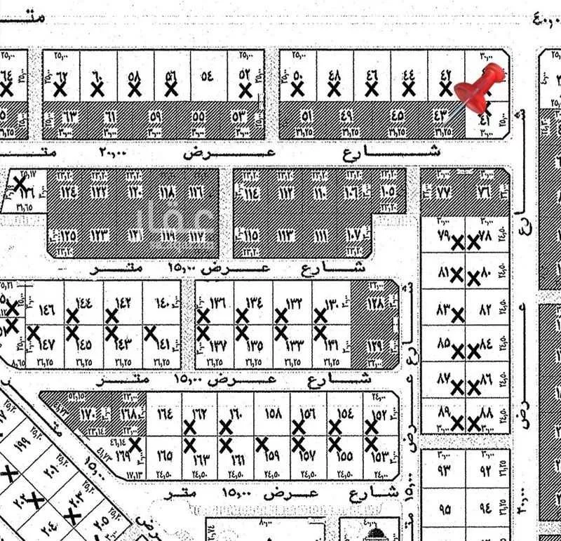 أرض للبيع في شارع 5850512, حي الورود الثالث, مدينة الاحساء, المنطقة الشرقية 1 صورة