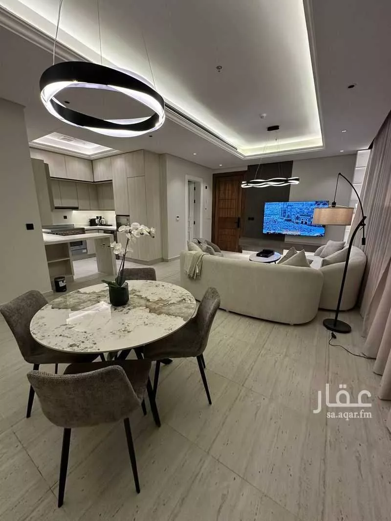 شقة مفروشة للحجز في شارع أبحر ، حي الملقا ، الرياض ، منطقة الرياض 1 صورة