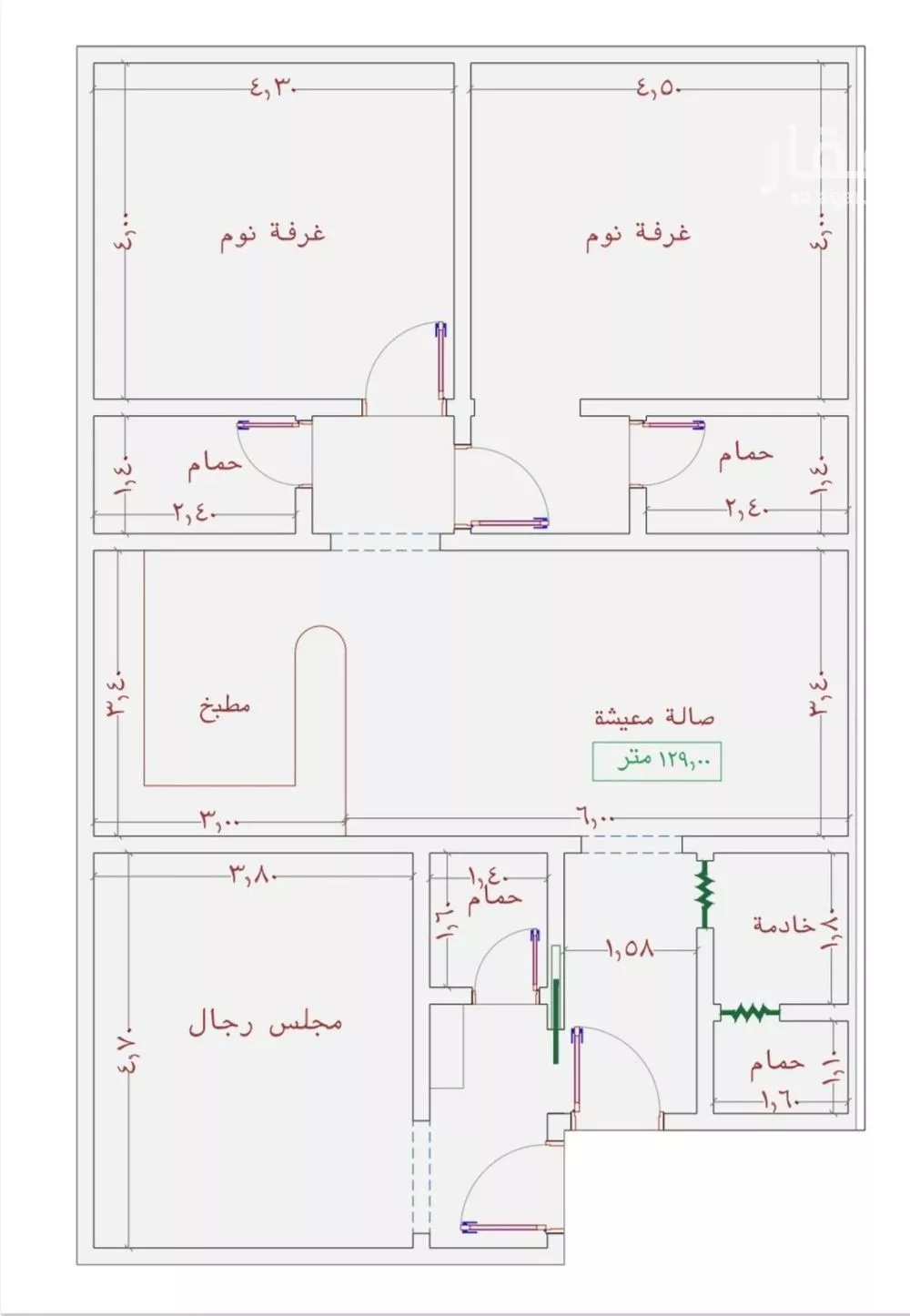 شقة للبيع في شارع عمر الخردلي, حي الجامعة, مدينة جدة, منطقة مكة المكرمة 1 صورة