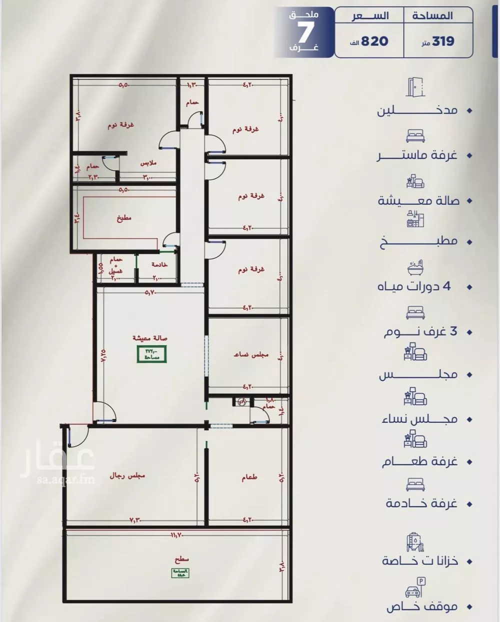 شقة للبيع في شارع عرابه ابن شماخ, حي النزهة, مدينة جدة, منطقة مكة المكرمة 1 صورة