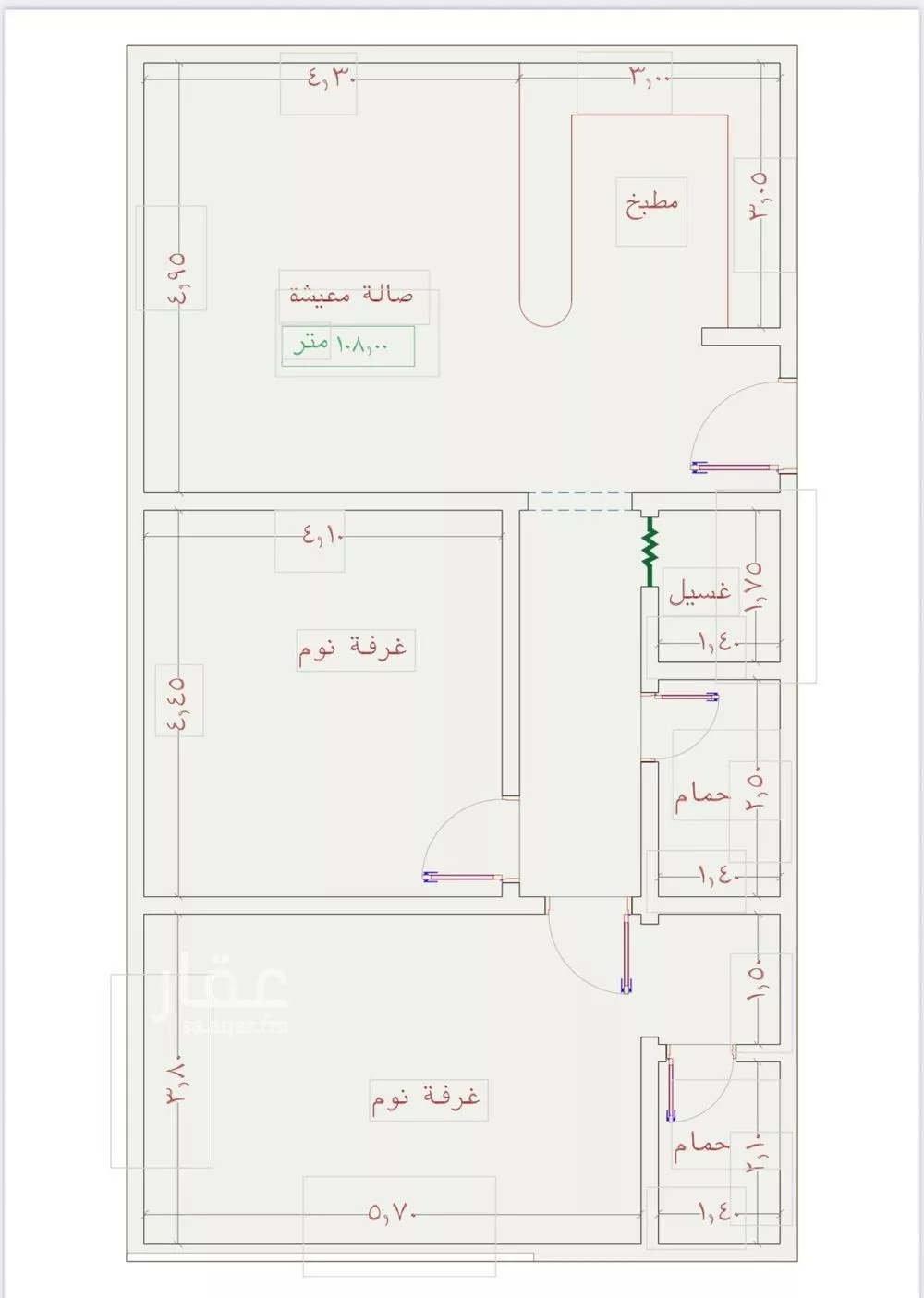 شقة للبيع في شارع عمر الخردلي, حي الجامعة, مدينة جدة, منطقة مكة المكرمة 1 صورة
